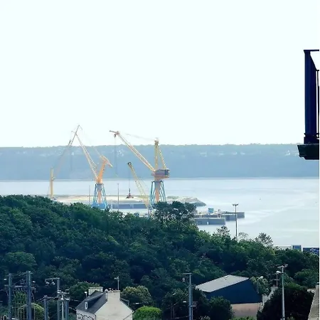 T3 Entre Port Et Centre-ville, Proximite Gare 아파트 브레스트